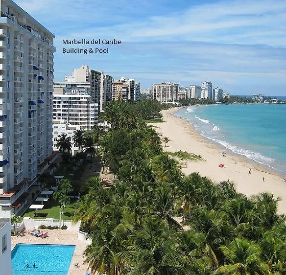 Beach Front At Marbella Del Caribe Apartment San Juan Puerto Rico